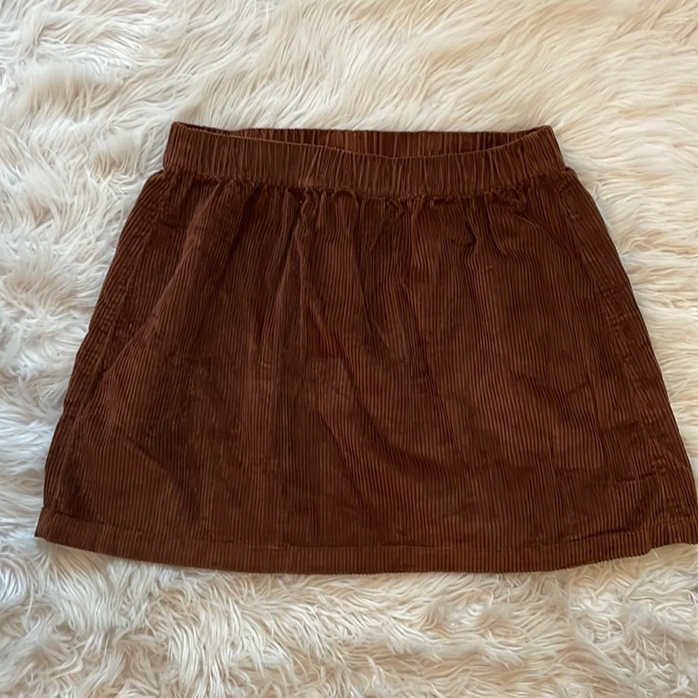 NWT AMERICAN EAGLE CORD MINI SKIRT